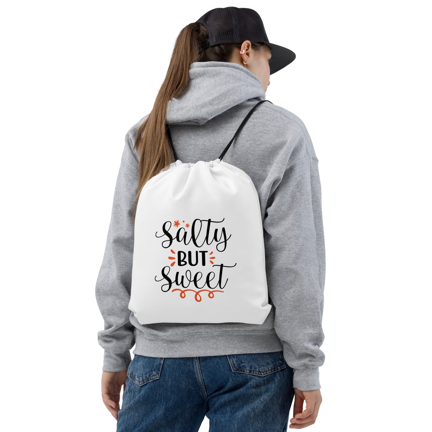 Salty But Sweet - Drawstring bag