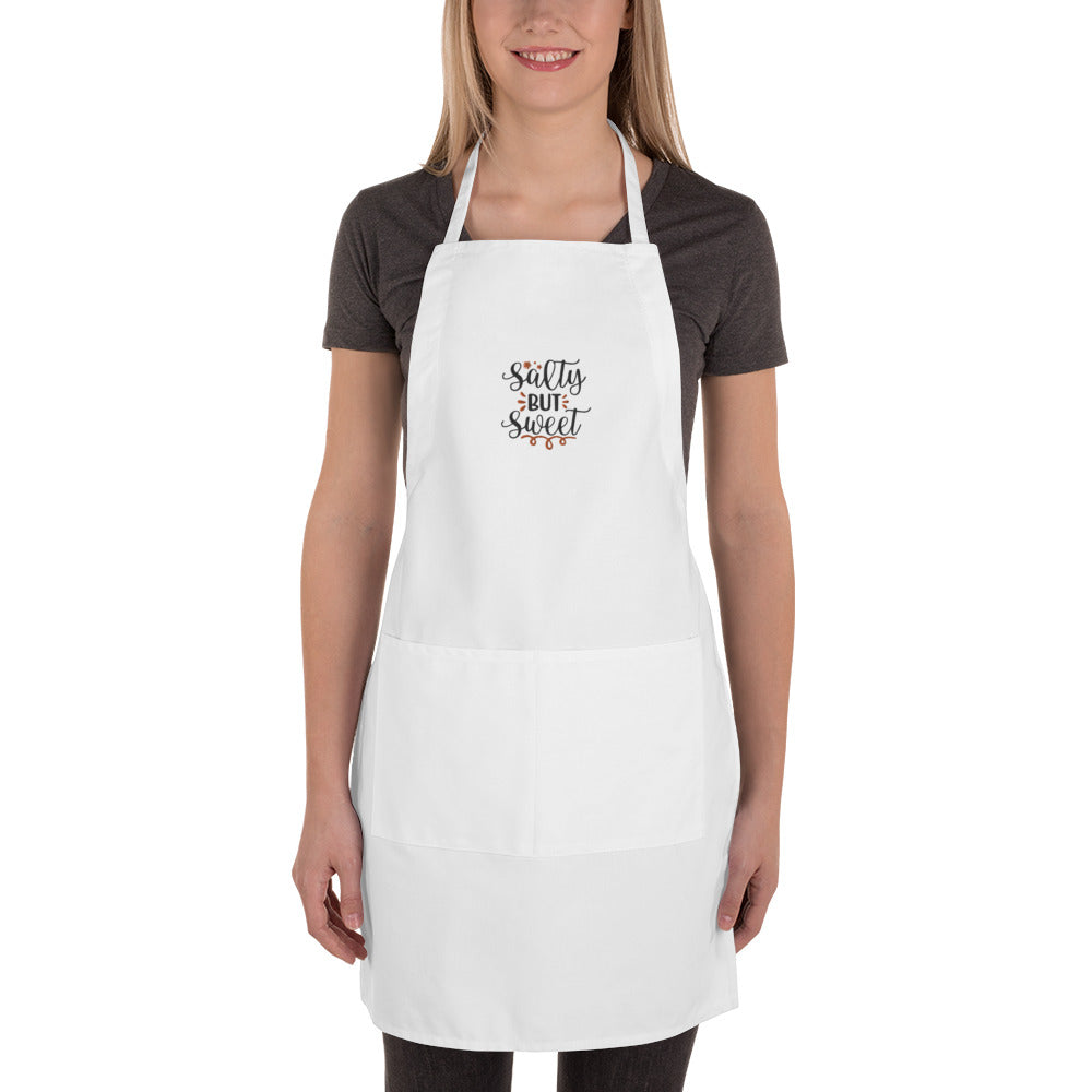 Salty But Sweet - Embroidered Apron