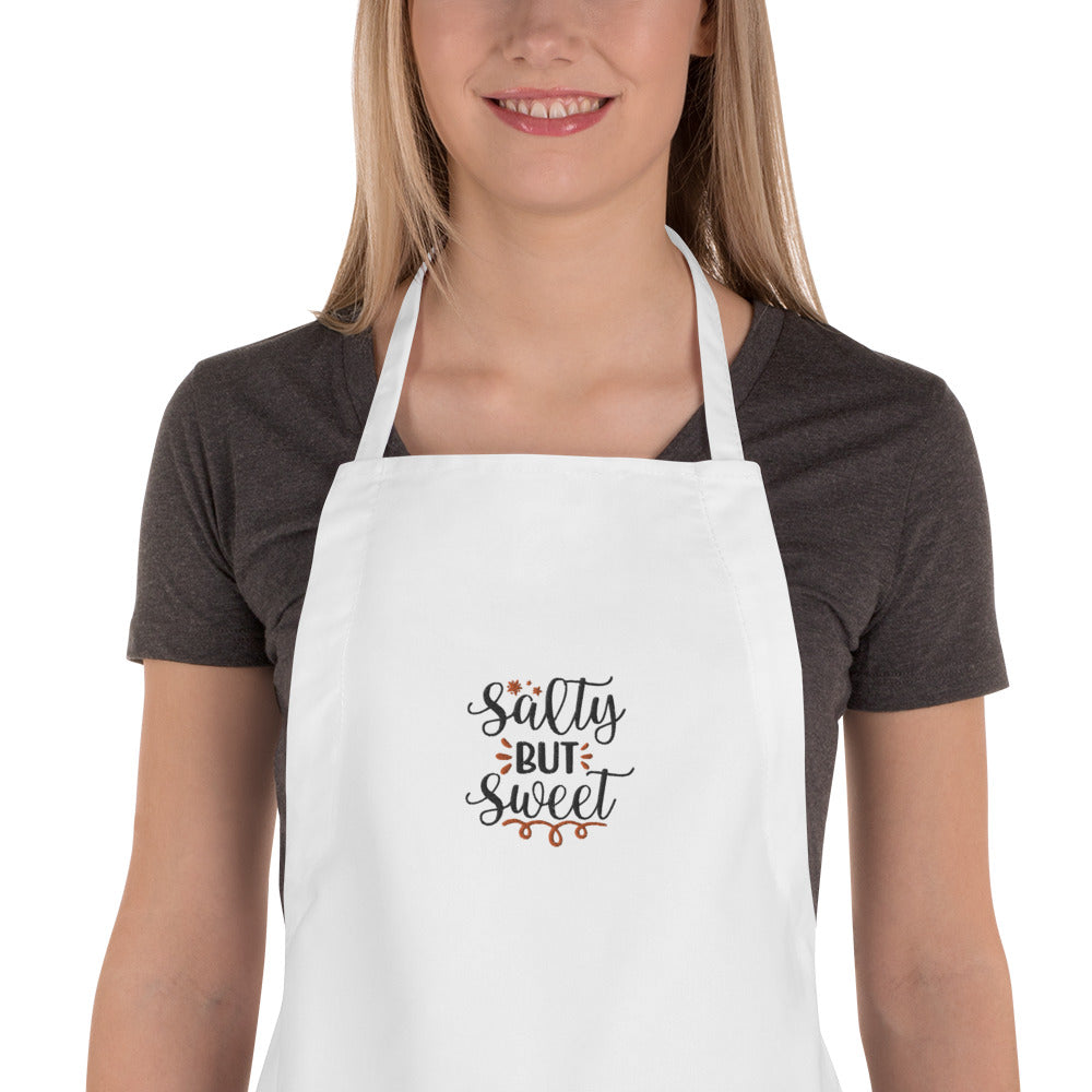 Salty But Sweet - Embroidered Apron